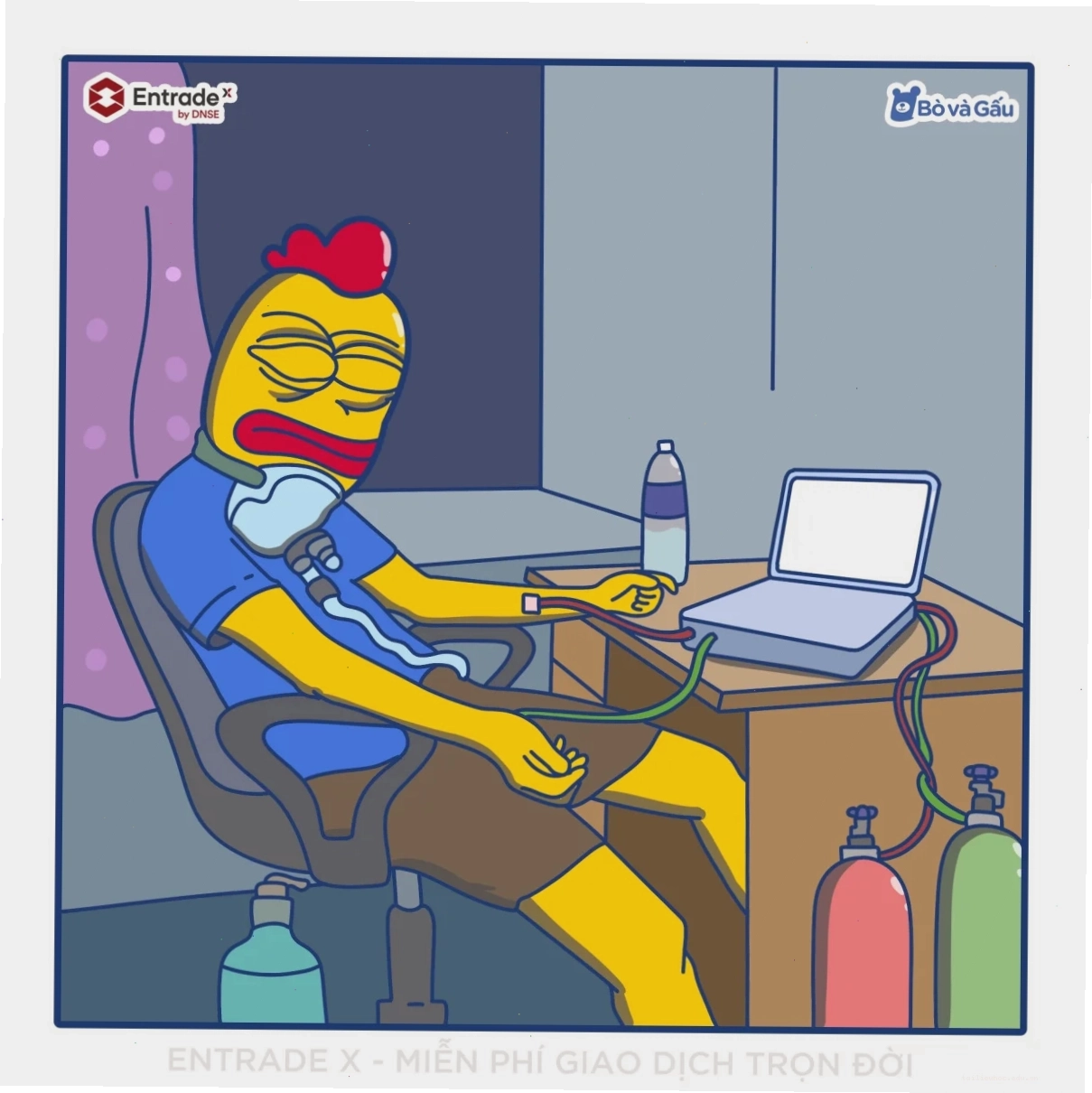 thẫn thờ meme meme thở oxy ngồi thẫn thờ