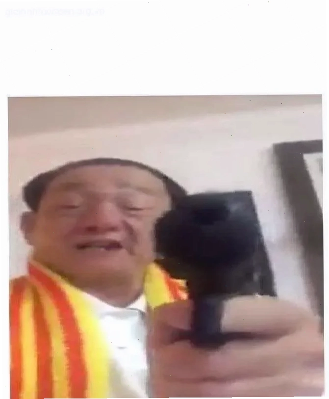 Mèo Tom meme Tom bị chỉa súng