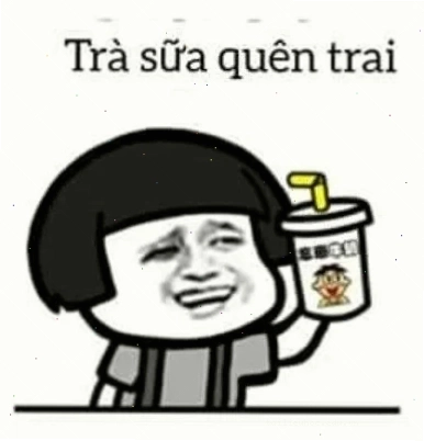 Goc song ao meme trà sữa khong gian