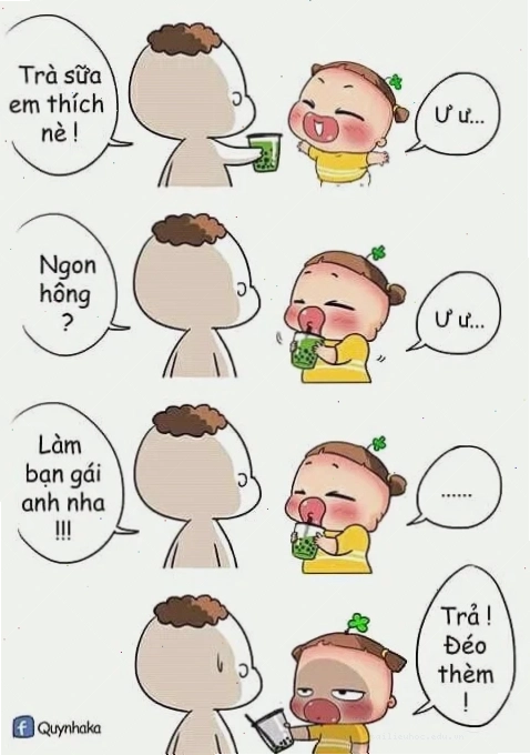 Tra trai cay meme trà sữa trai cay