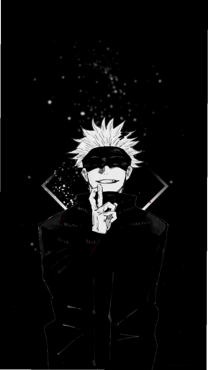 Một hình nền anime đen trắng độc đáo