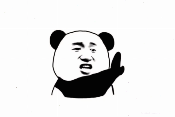 Gấu trúc cười đểu Một tấm ảnh meme gấu trúc hài hước với biểu cảm cười đểu
