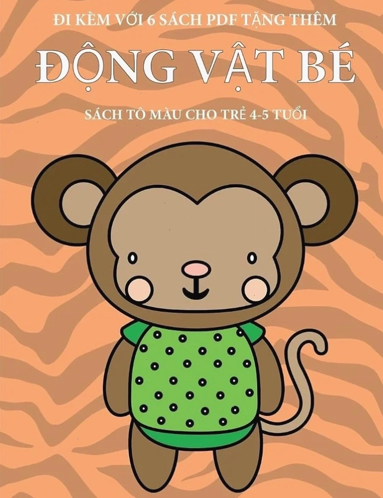 nhiều chủ đề trong sách tô màu cho bé 4 tuổi