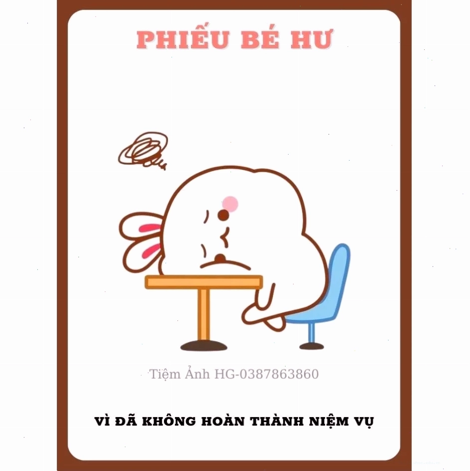 Meme cho lớp Phiếu bé hư meme cho lớp