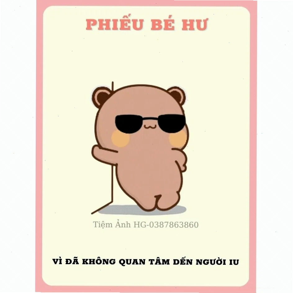Phiếu bé hư meme học đường Phiếu bé hư meme phong cách học đường