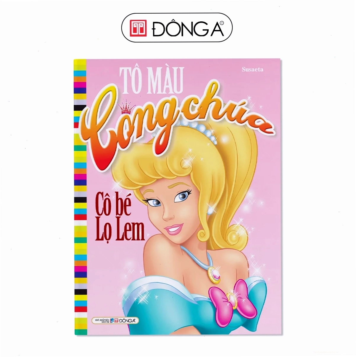 quyển sách tô màu công chúa cho bé gái