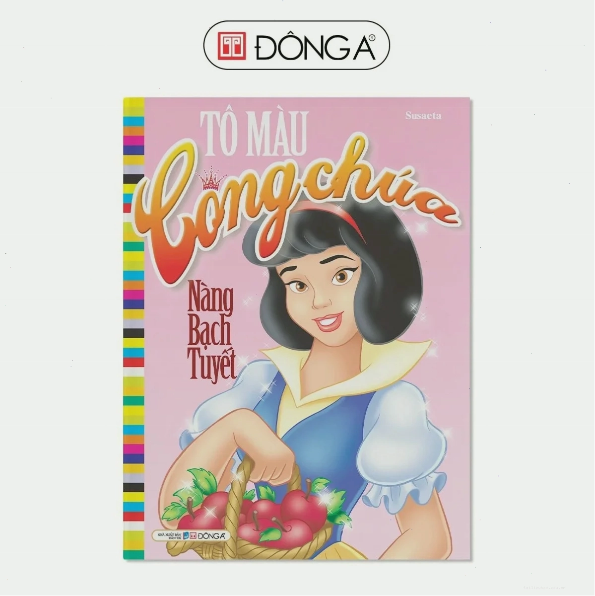 quyển sách tô màu công chúa đông a