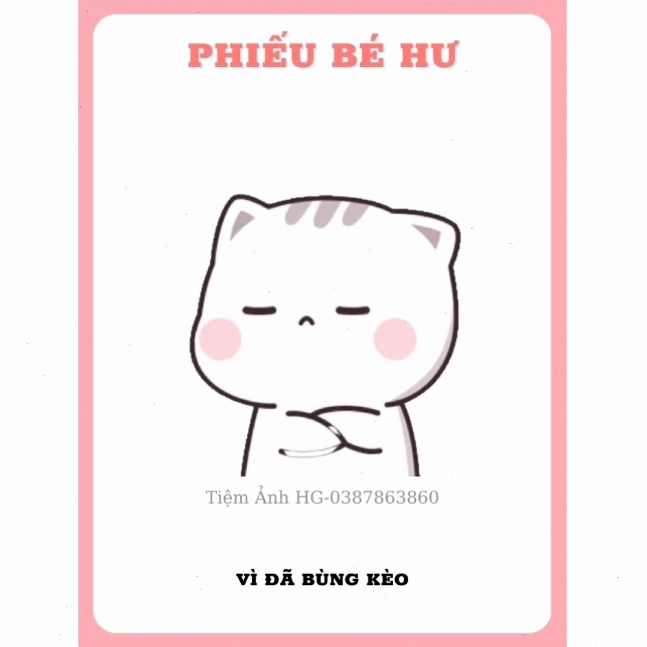 Sáng tạo meme Sáng tạo cùng phiếu bé hư meme