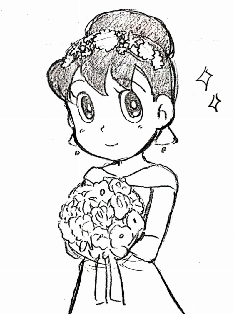 shizuka tranh tô màu xuka