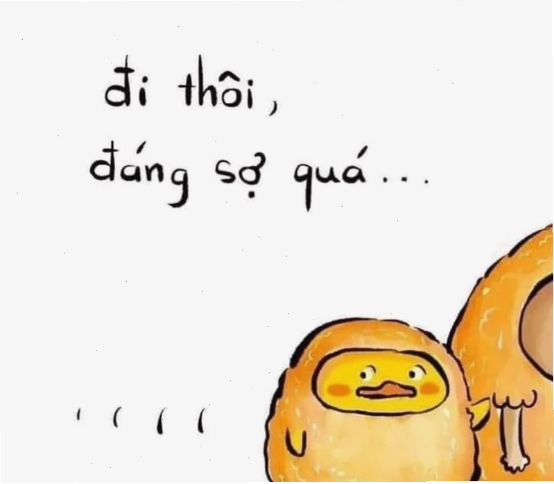 sợ quá meme sợ quá meme hoạt hình