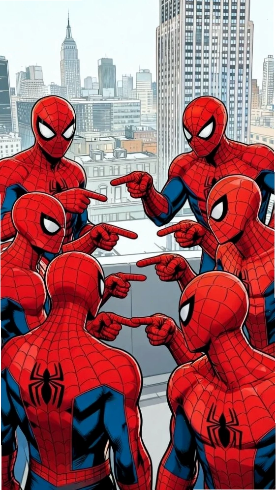 spiderman meme chất spiderman meme cực chất