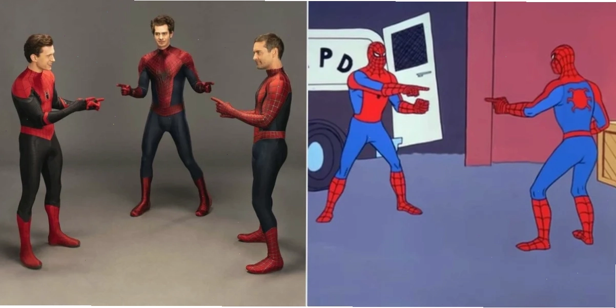 spiderman meme thực tế spiderman meme đời thường