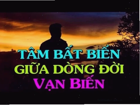 tâm bất biến giữa dòng đời vạn biến meme