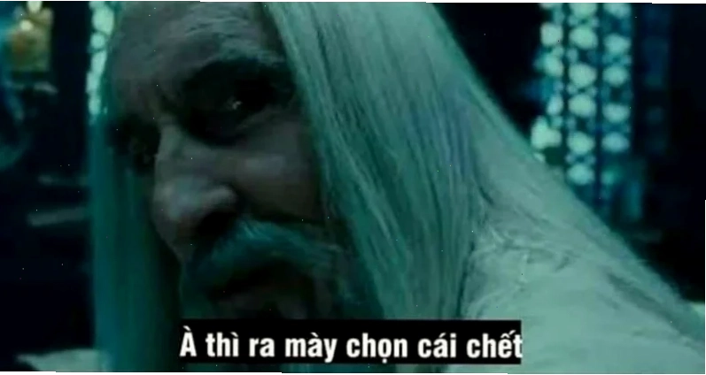 meme gif thì ra mày chọn cái chết gif thú vị