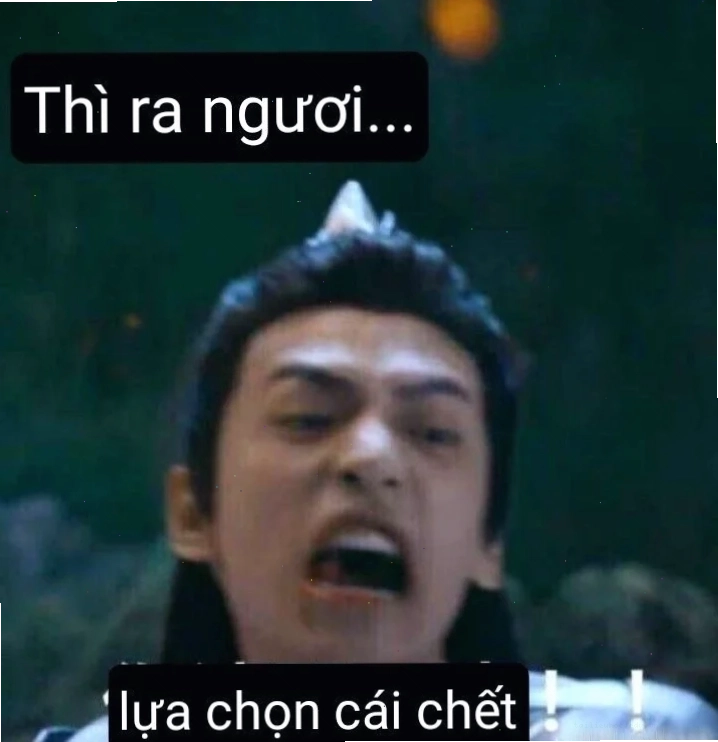meme phong phú thì ra mày chọn cái chết meme đa dạng