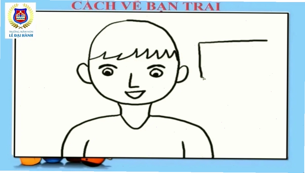 Giờ tạo hình sinh động tô màu chân dung bạn gái trong giờ tạo hình