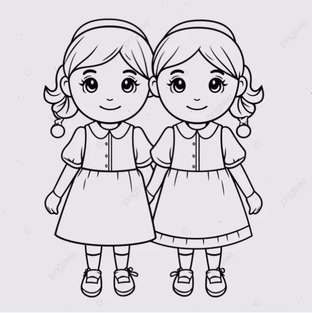Hoạt động vẽ chân dung tại lớp tô màu chân dung bạn gái và bạn trai tại lớp