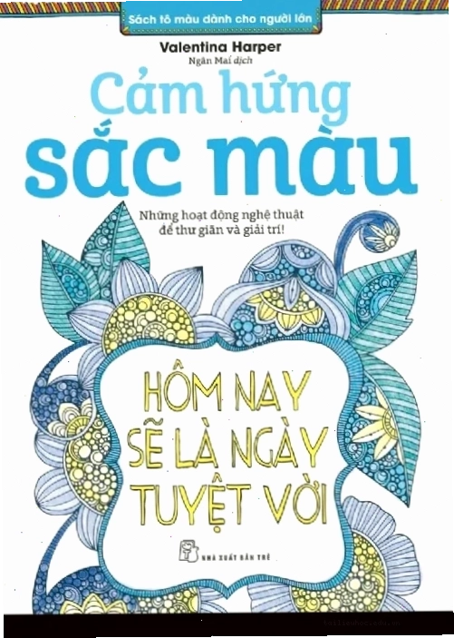tô màu cho người lớn đục lỗ trưng bày