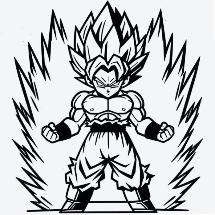 tô màu goku 7 viên ngọc rồng