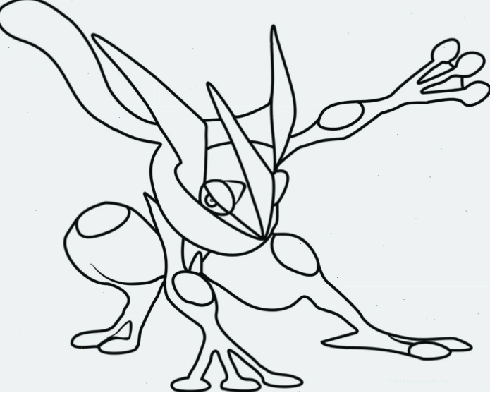 tô màu pokemon huyền thoại mega
