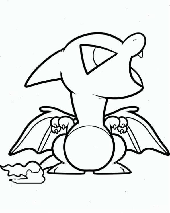 tô màu pokemon huyền thoại mega