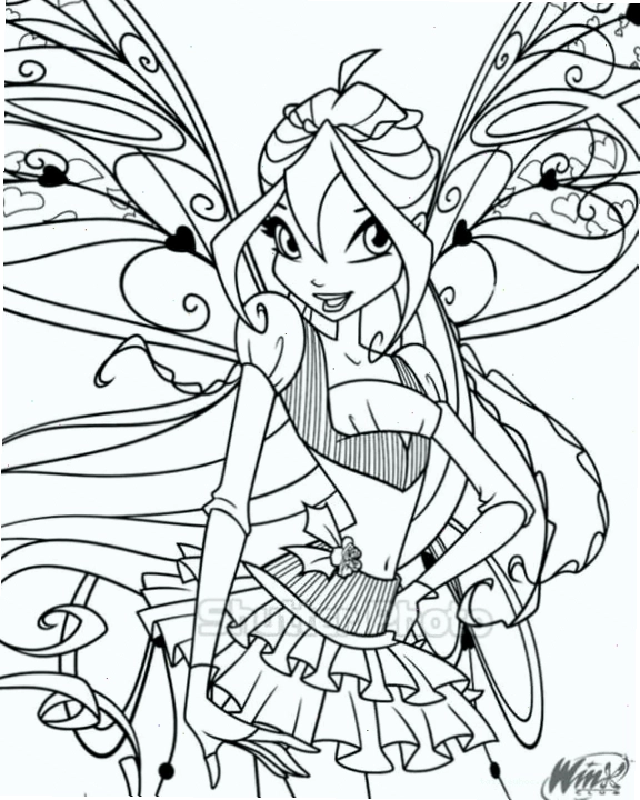 tô màu winx các dạng tiên mới tô màu winx các dạng tiên mới