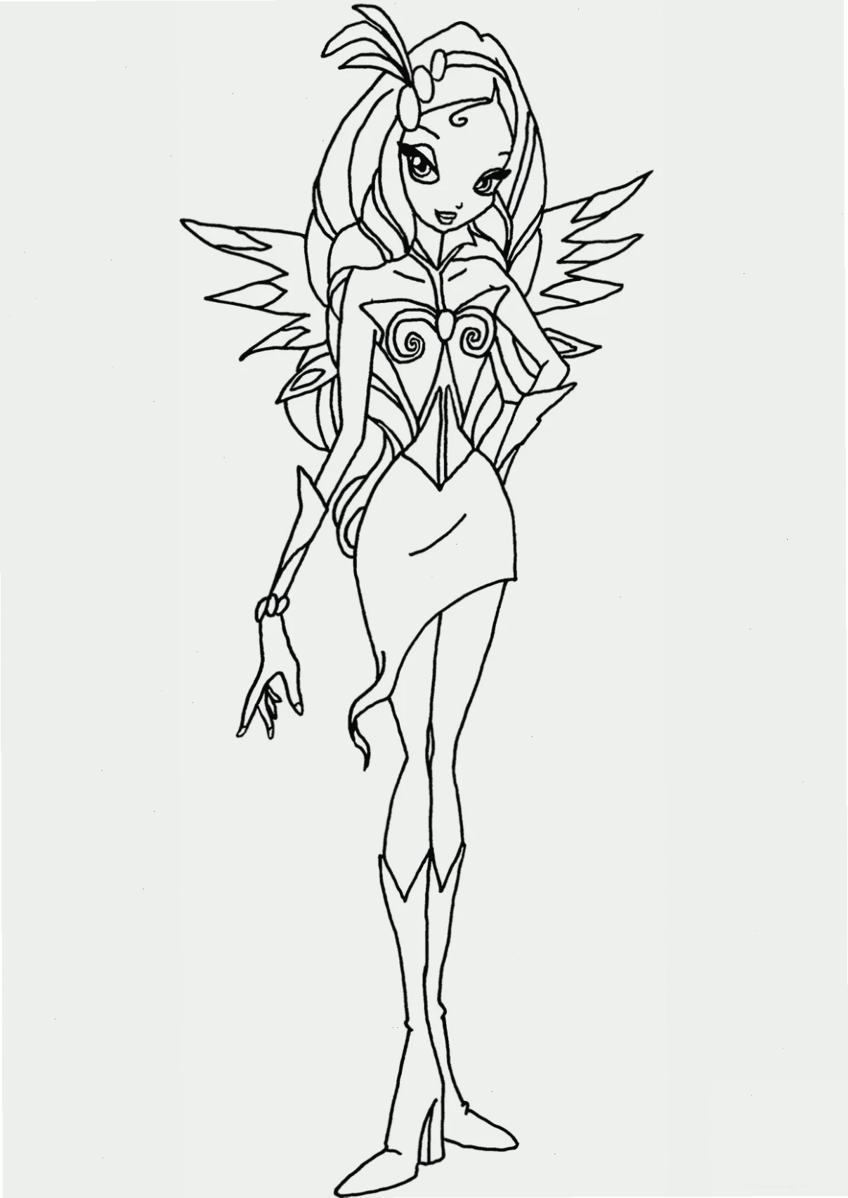 tô màu winx cận cảnh khuôn mặt tô màu winx cận cảnh khuôn mặt