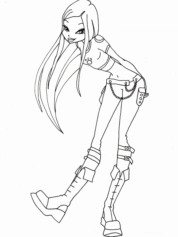 tô màu winx Mythix truyền thuyết tô màu winx Mythix truyền thuyết