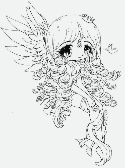tranh chibi dễ tô