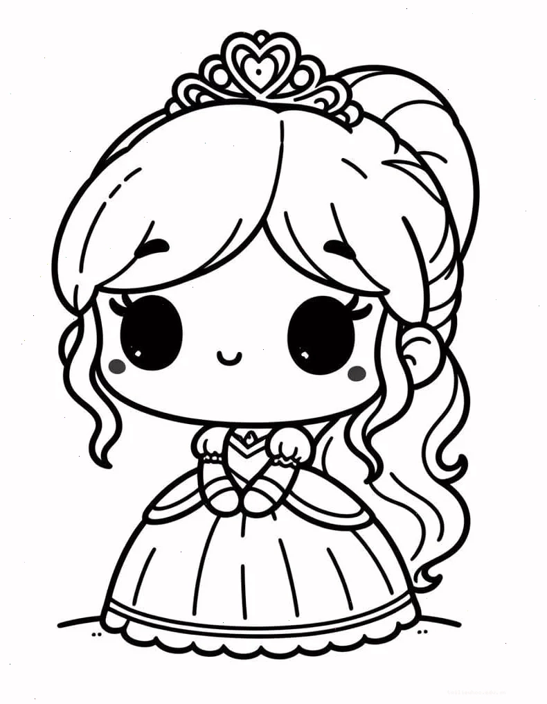 tranh chibi nhân vật fantasy