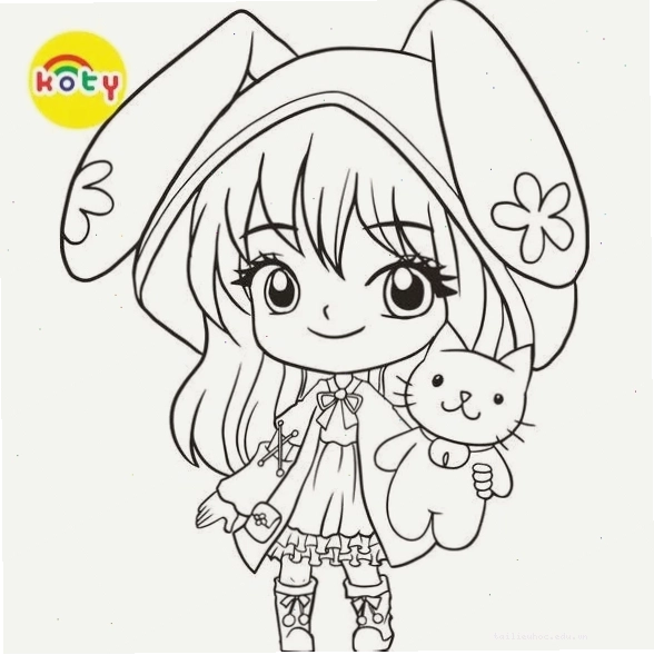 tranh chibi sáng tạo