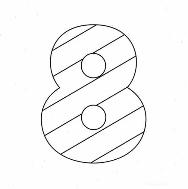 Số 8 bi a Tranh số 8 bi a