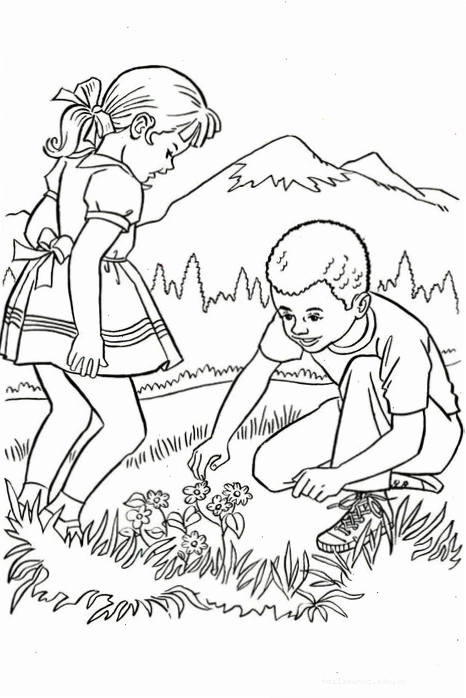 tranh tô màu bảo vệ môi trường biển