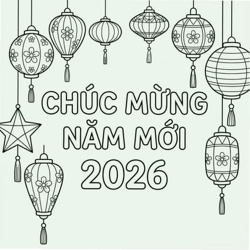 tranh chim én tranh tô màu chủ đề mùa xuân