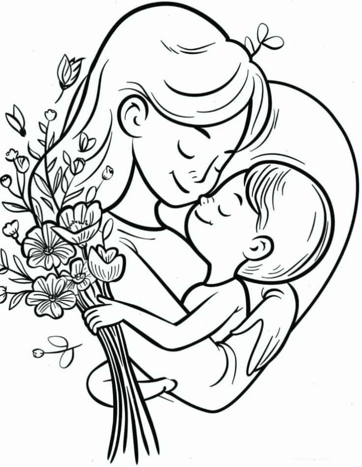 Hà mã vui vẻ tranh tô màu chúc mừng sinh nhật cùng hà mã