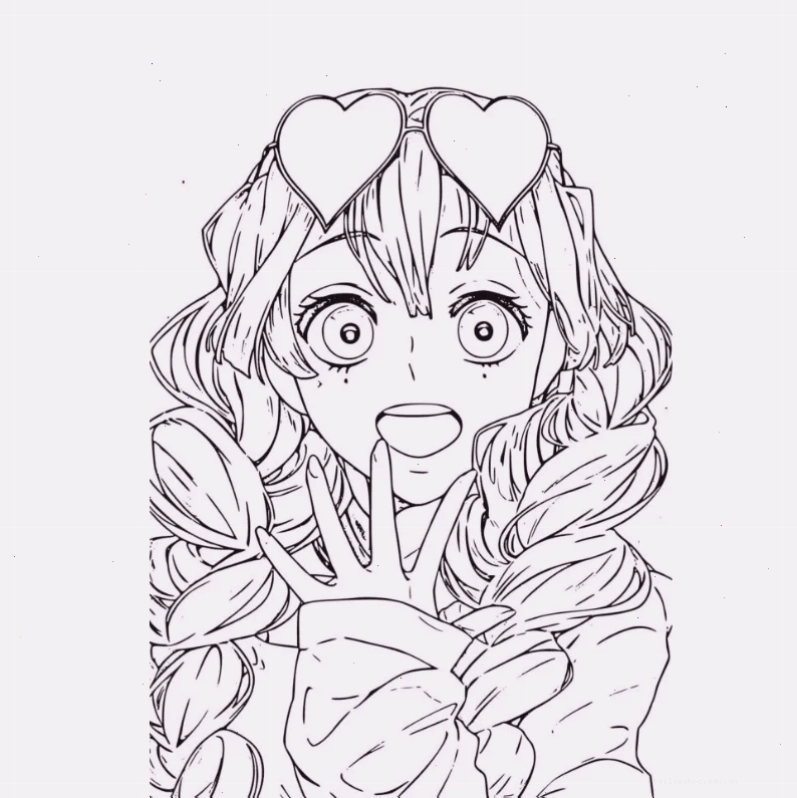 in tranh tô màu anime fantasy tranh tô màu fantasy cho bé