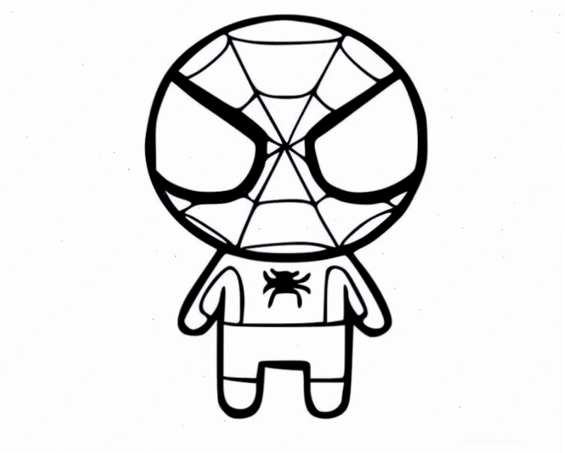 tranh tô màu người nhện chibi tranh tô màu người nhện chibi với mạng nhện