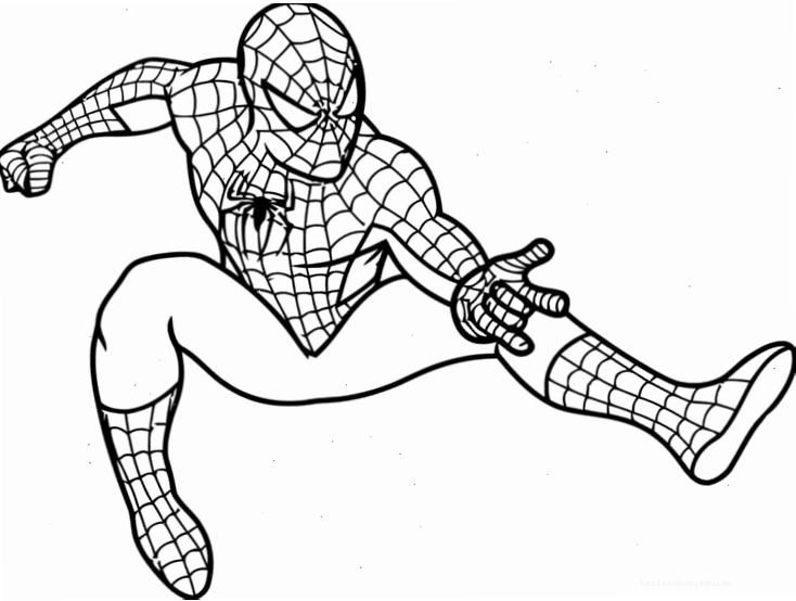 tranh tô màu người nhện đen tranh tô màu người nhện đen và Venom