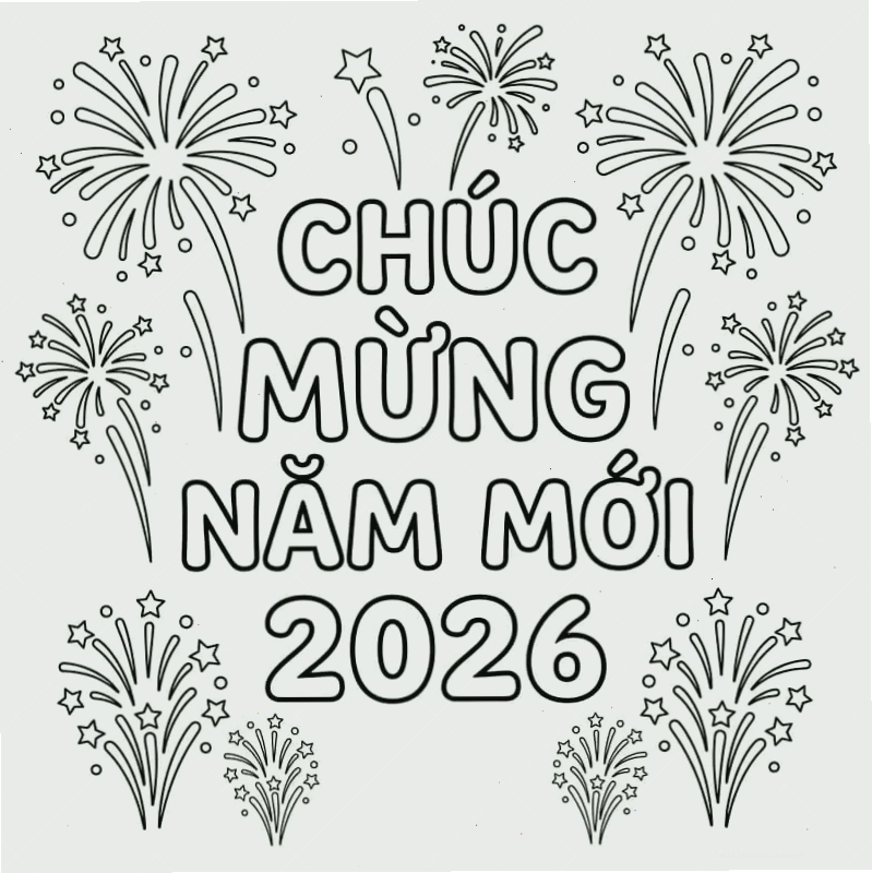 Bánh mứt ngày tết tranh tô màu tết 2026 bánh mứt ngọt