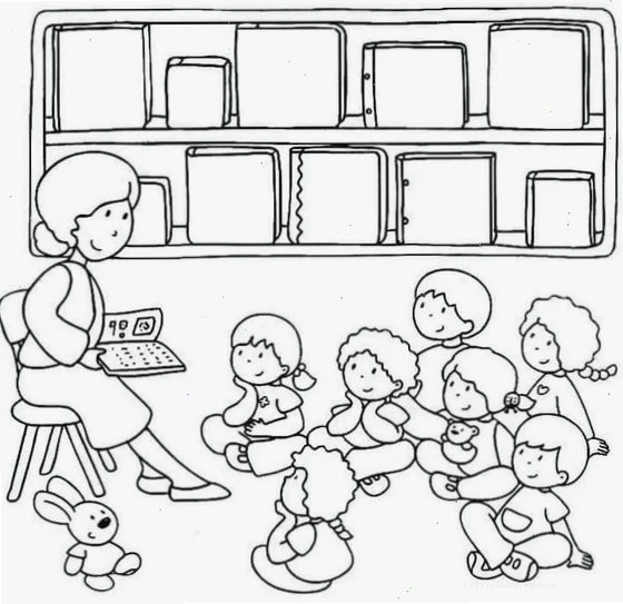 Học sinh tặng hoa Tranh tô màu thầy cô nhận hoa