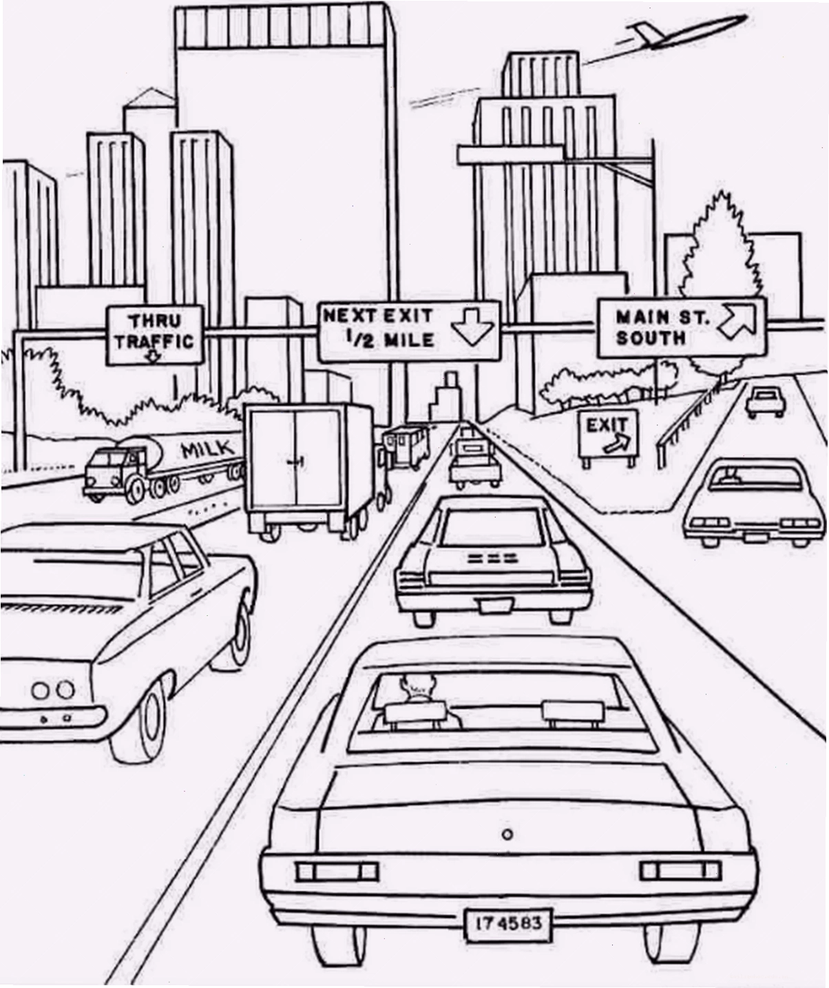 tranh tô màu xe taxi tranh tô màu xe taxi