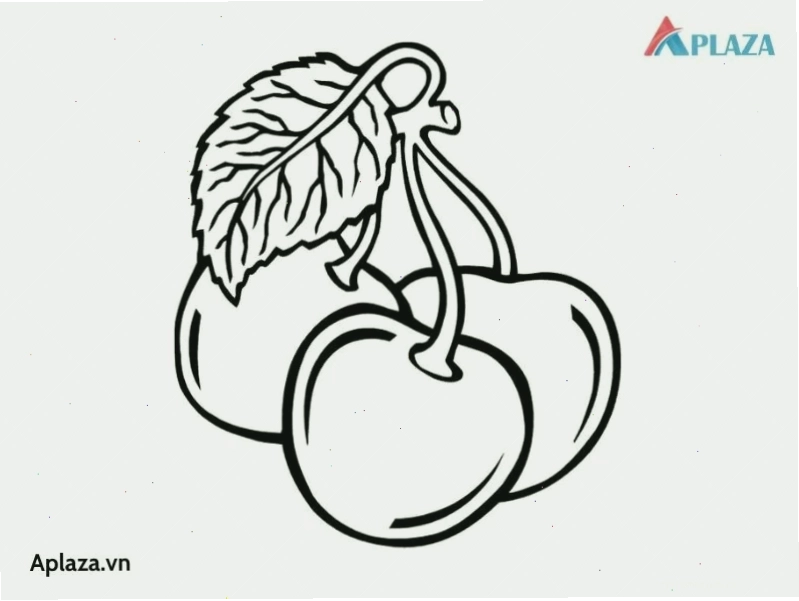 Suối chảy róc rách tranh trắng đen cho bé tập tô màu dòng suối