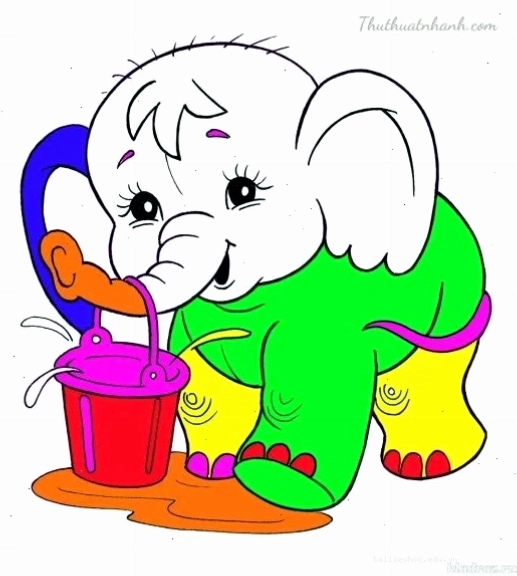 Voi vui nhộn Voi hoạt hình vui nhộn