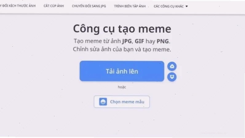 Xuất file Xuất file sau khi tạo ảnh meme