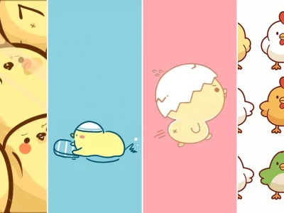 Bộ sưu tập hình nền con gà cute cực hài hước cho bạn