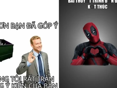 Meme kết thúc bài thuyết trình bí quyết tạo ấn tượng mạnh