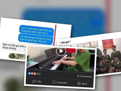 Sự thật về meme công an đánh đàn meme gây bão mạng