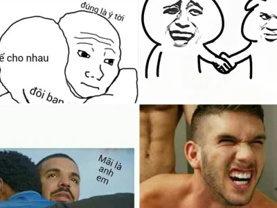 Top mãi mãi là anh em meme độc đáo hài hước nhất