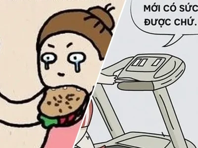 Top Meme giảm cân cực hài cho người đang ép vòng eo