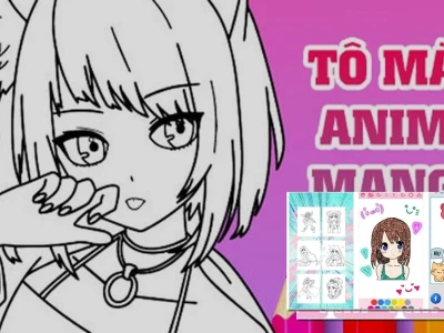 Trải nghiệm game tô màu anime đỉnh cao cho người bận rộn